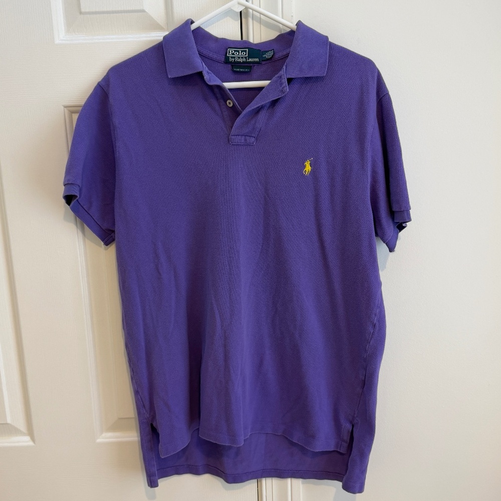 Polo Ralph Lauren Purple Polo Shirt – Men’s Large